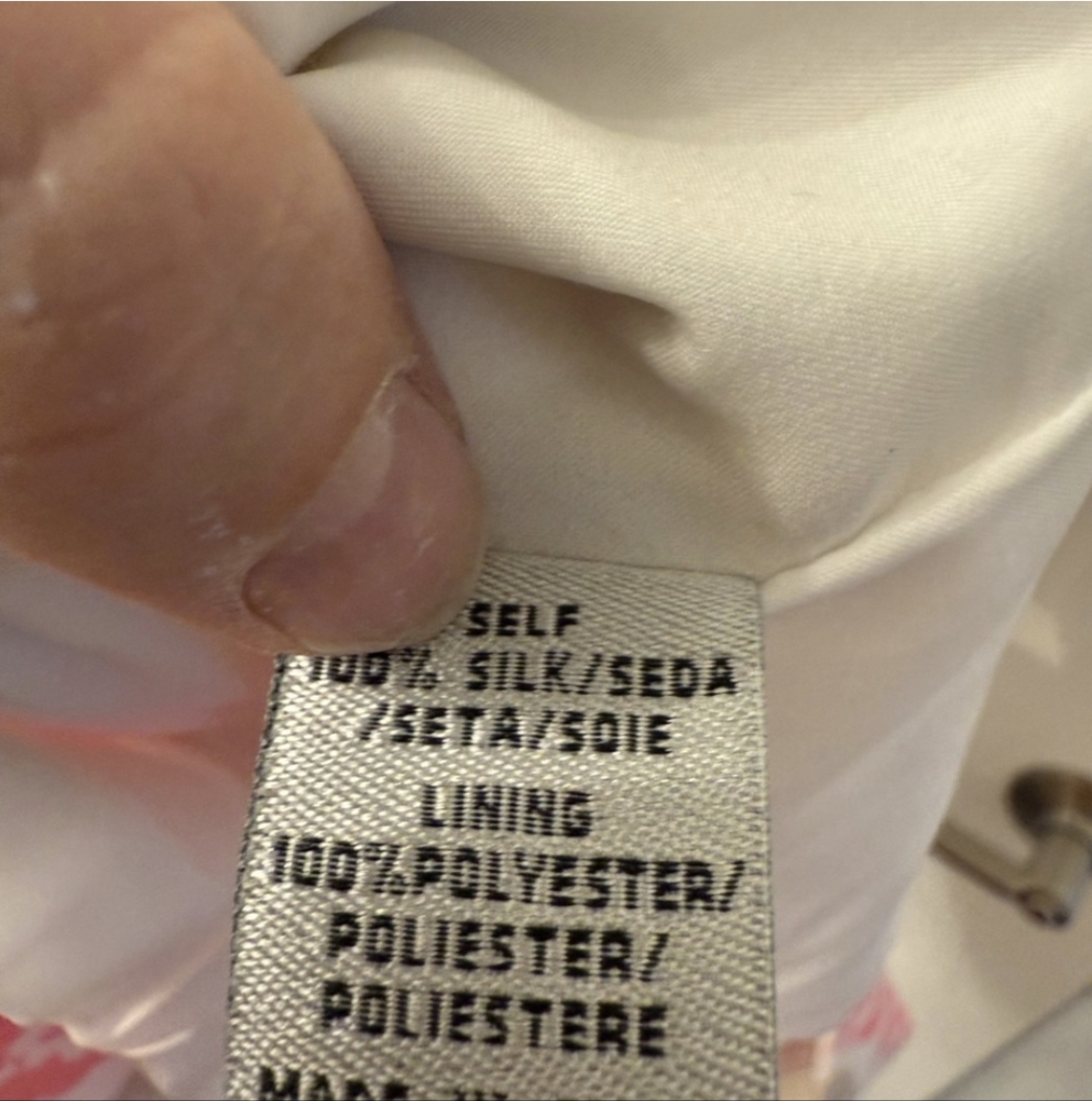 Tibi Silk Cap Sleeve Calla Lily Low Back Mini Dress Size 6 - Picture 8 of 11